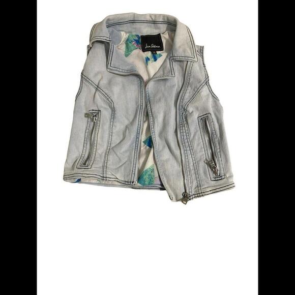 SAM EDELMAn JEAN VEST  SIZE XS - Picture 1 of 6